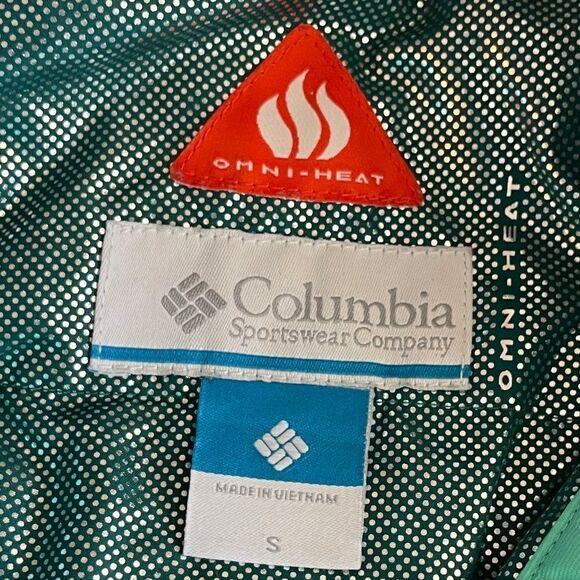 Columbia Powderhouse II Winter Ski Coat in Turquoise - S - Picture 5 of 14